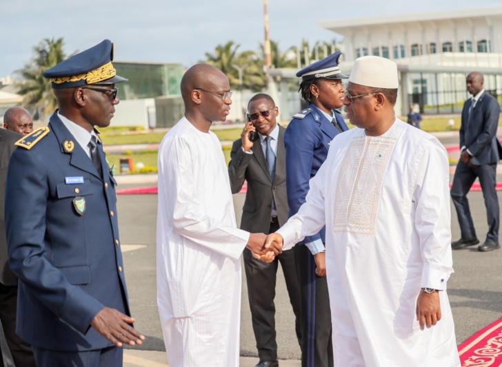 Photos/ Inauguration de la nouvelle de la Bceao: Le Chef de l’Etat, Macky Sall  à Saint Louis, ce vendredi