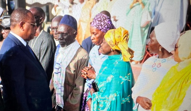 Inauguration du bateau de guerre Niani : Le chef de l’état exprime sa gratitude à la famille 5 commandos disparus