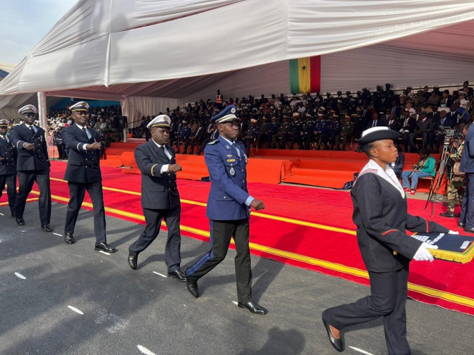 Inauguration du bateau de guerre Niani : Le chef de l’état exprime sa gratitude à la famille 5 commandos disparus