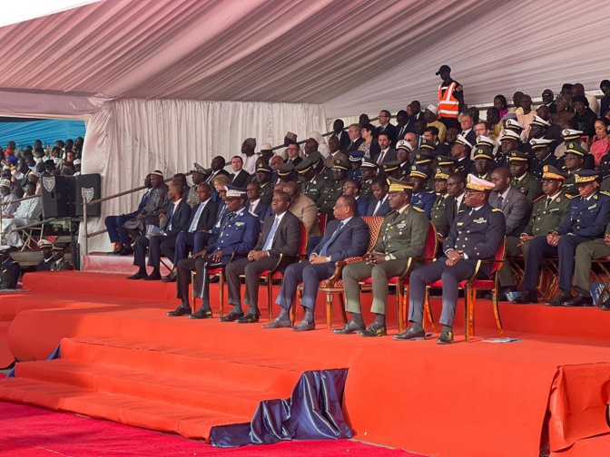 Inauguration du bateau de guerre Niani : Le chef de l’état exprime sa gratitude à la famille 5 commandos disparus