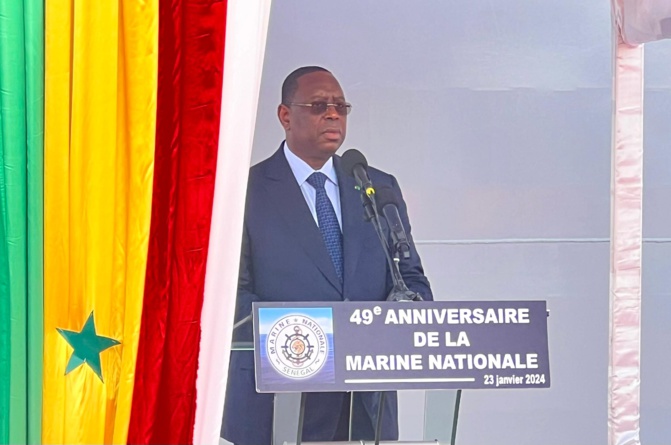 Cérémonie d’inauguration du patrouilleur le « NIANI » : L’intégralité du discours du président de la République, Macky Sall