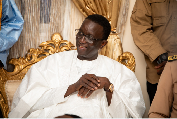 Photos/ En visite de courtoisie: Le Premier Ministre Amadou Ba chez le khalife général des mourides, Serigne Mountakha Bachir Mbacké Photos/ En visite de courtoisie: Le Premier Ministre Amadou Ba chez le khalife général des mourides, Serigne Mountakha Bachir Mbacké