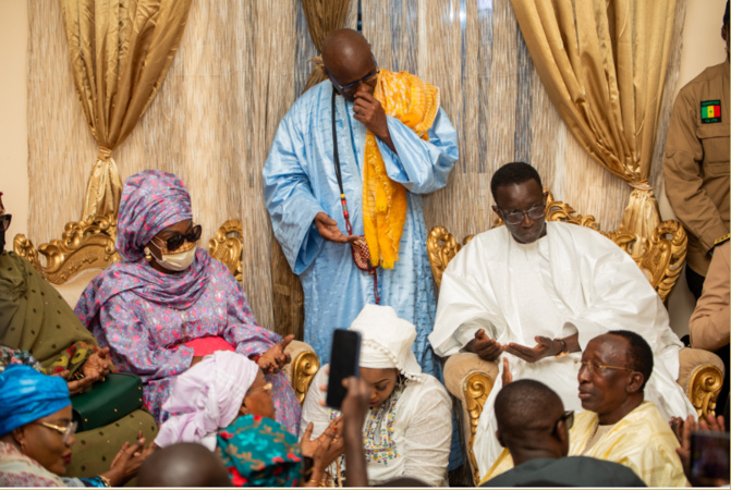 Magal de Porokhane: Le Premier Ministre Amadou Bâ chez Sokhna Bali Mountakha MBACKÉ