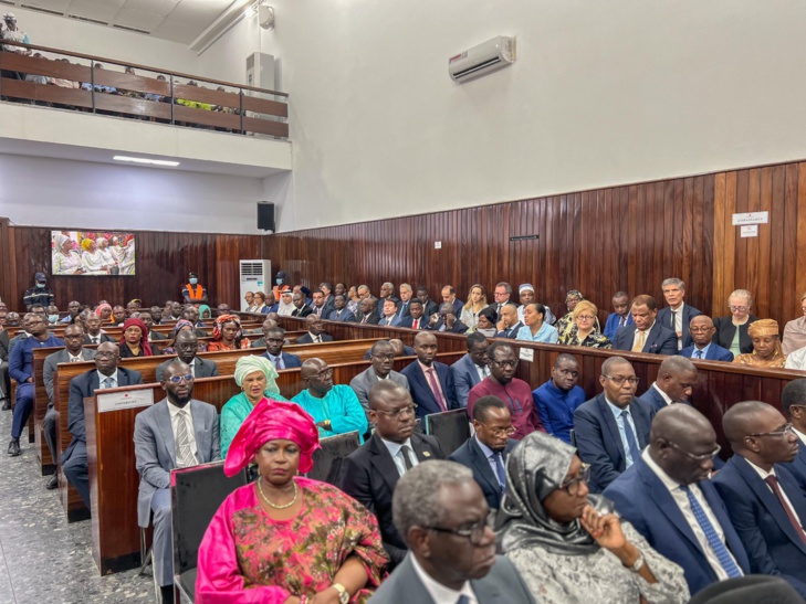 Photos / Rentrée solennelle des Cours et Tribunaux: Le Président Macky Sall lors de la cérémonie Photos / Rentrée solennelle des Cours et Tribunaux: Le Président Macky Sall lors de la cérémonie