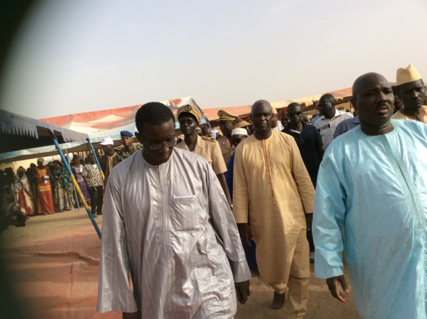 Fouta : Grande mobilisation des Ministres Amadou Ba et Mansour Faye