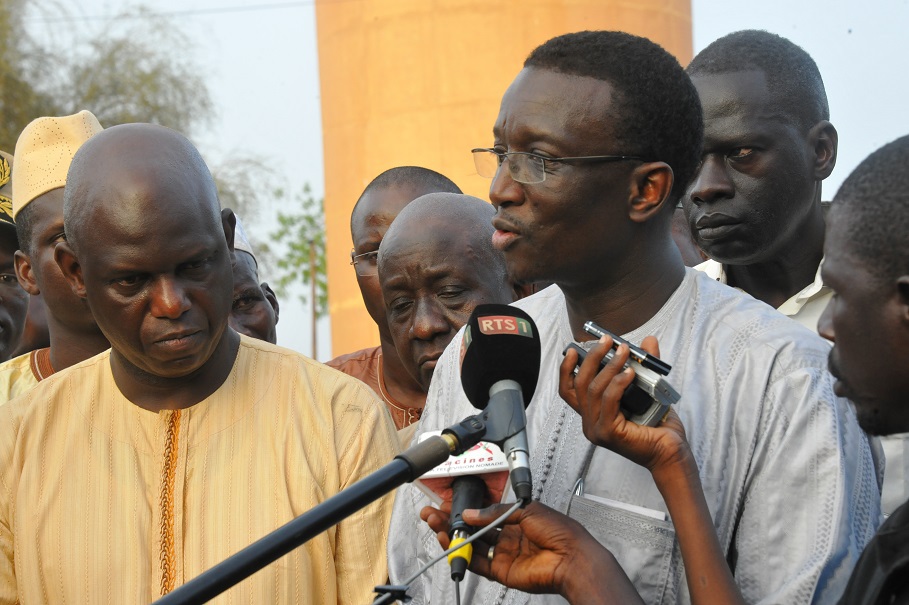 Fouta : Grande mobilisation des Ministres Amadou Ba et Mansour Faye