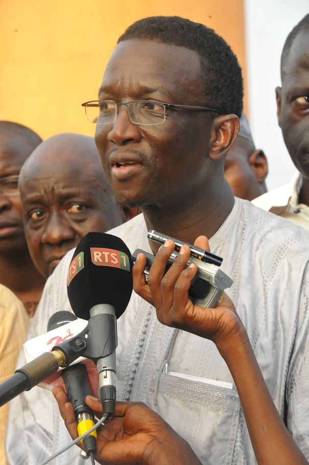 Fouta : Grande mobilisation des Ministres Amadou Ba et Mansour Faye