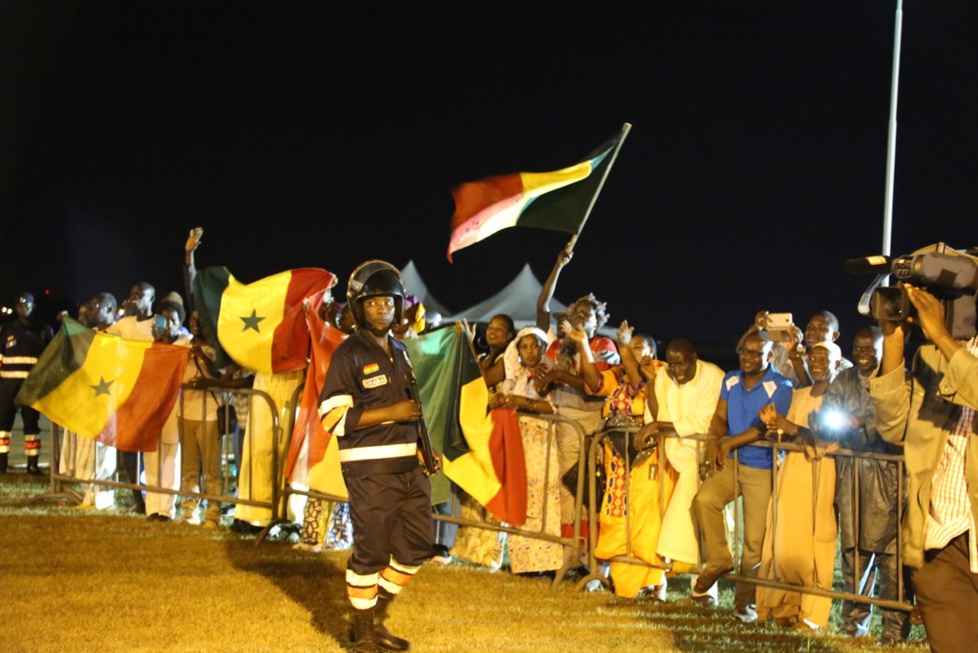 La communauté sénégalaise d'Accra à l'accueil du Président Sall