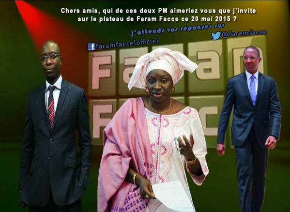 « Faram Facce », Pape Ngagne Ndiaye reçoit Aminata Touré (ancien PM)