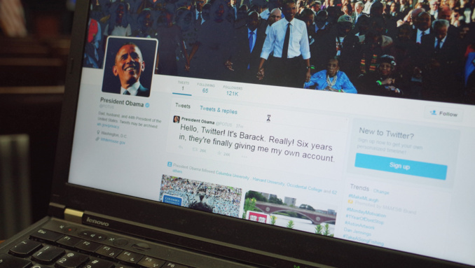 Menacer Barack Obama sur Twitter peut coûter très cher