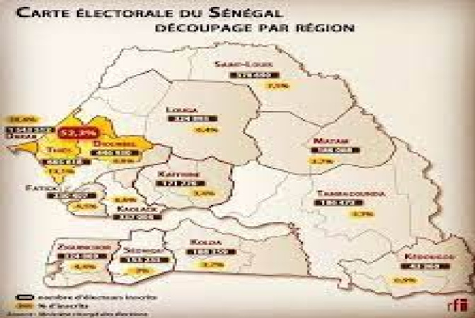 Carte électorale de la Présidentielle : 1 214 bureaux de plus par rapport aux Législatives