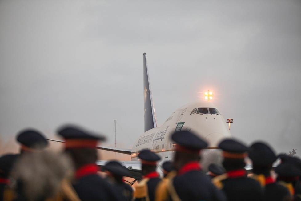 Arrivée de Mohamed VI à Dakar