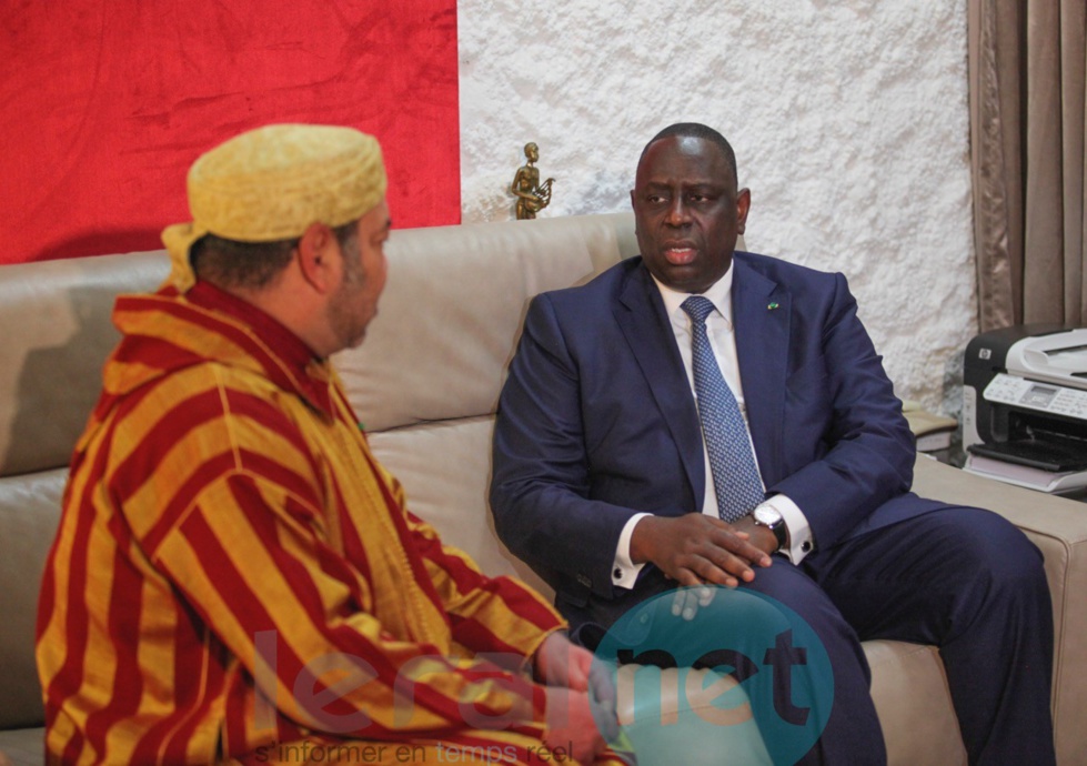Arrivée de Mohamed VI à Dakar
