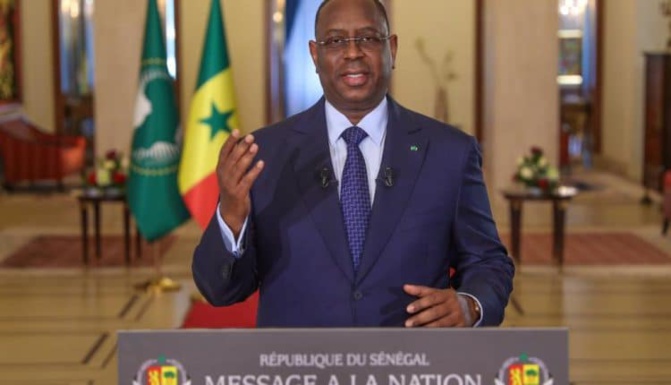 Message à la Nation : Le Président de la République, Macky Sall acte le report de l’élection présidentielle de février 2024