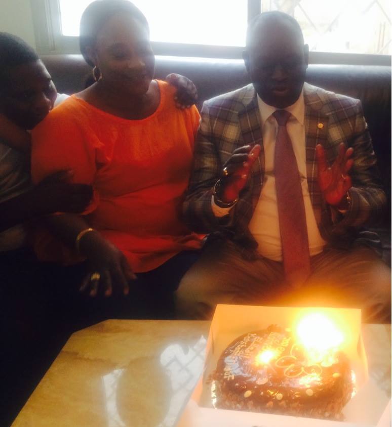Me Elhadj Diouf a célébré royalement son anniversaire