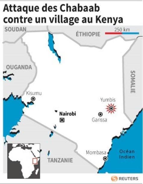 Les Chabaab attaquent un village près de Garissa au Kenya