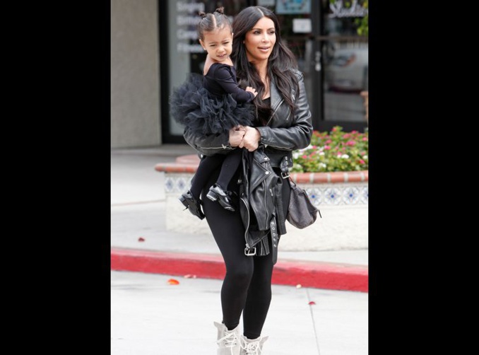 Les photos craquantes de la fille de Kim Kardashian, North, en petite danseuse
