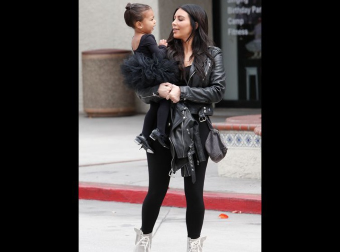 Les photos craquantes de la fille de Kim Kardashian, North, en petite danseuse