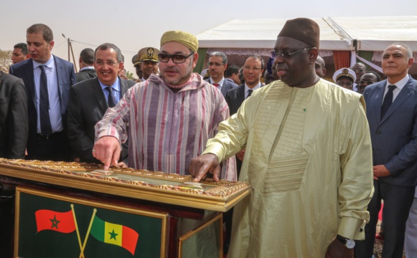 Visite du Roi Mohammed VI: inauguration du raccordement électrique de deux villages dans le département de Louga.