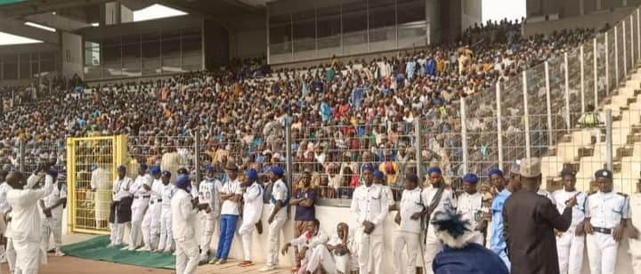 Photos/ Gamou Nigeria 2024: Le stade est déjà rempli de monde Photos/ Gamou Nigeria 2024: Le stade est déjà rempli de monde