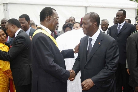 BAD: Idriss Deby câble Alassane Ouattara