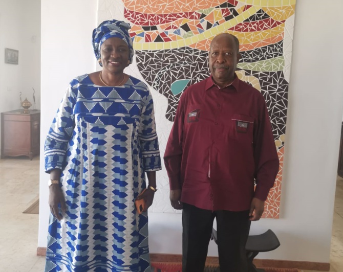 Situation tendue du Sénégal : Mimi Touré et le représentant l’UNOWAS en concertation