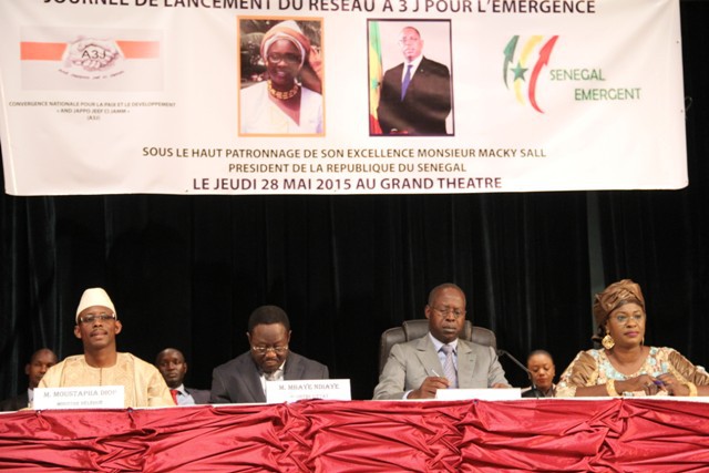 (Photos) Lancement officiel du réseau A.3.J pour l'émergence par Mously Diakhaté