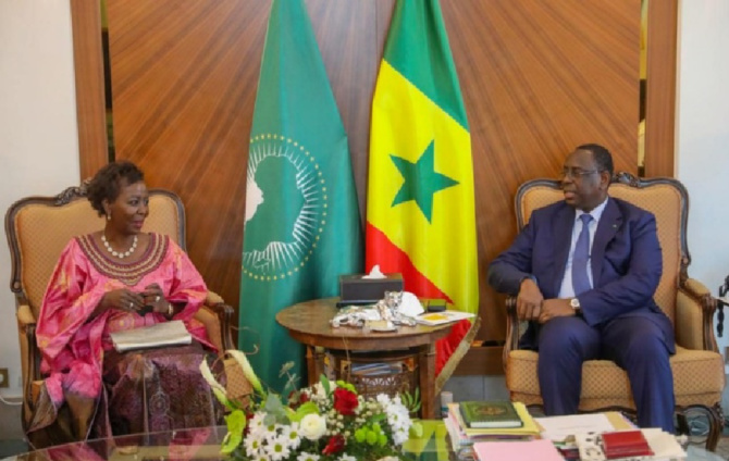 Situation politique du Sénégal : La Secrétaire générale de la Francophonie, Louise Mushikiwabo, en échange avec le Président Macky Sall