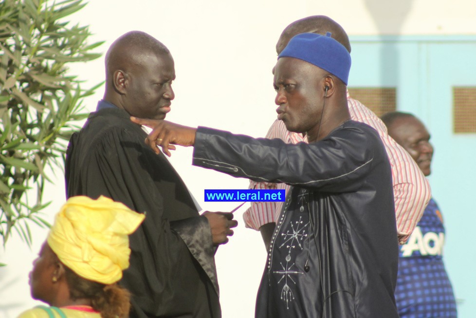 Serigne Mbacké Ndiaye et l'avocat Abdou Dialy Kane