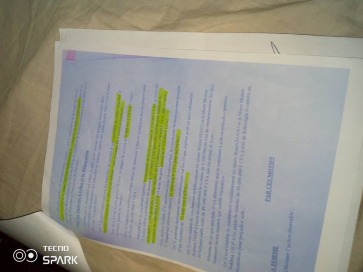 Escroquerie foncière sur deux terrains de 300 m² du Lac Rose : Momar Sokhna Diop, Maire de Tivaouane Peulh Niague, refuserait de répondre à une sommation interpelative sur sa délibération Escroquerie foncière sur deux terrains de 300 m² du Lac Rose : Momar Sokhna Diop, Maire de Tivaouane Peulh Niague, refuserait de répondre à une sommation interpelative sur sa délibération