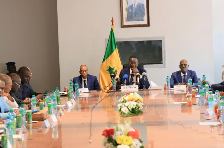 Photos / Diamniadio : Amadou Bâ, Premier Ministre, lors de la concertation avec la communauté universitaire