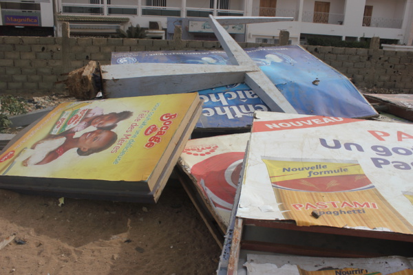 Pour destruction de biens appartenant à autrui: L'association des régies professionnelles d'affichage du Sénégal en guerre contre Barthélémy Dias