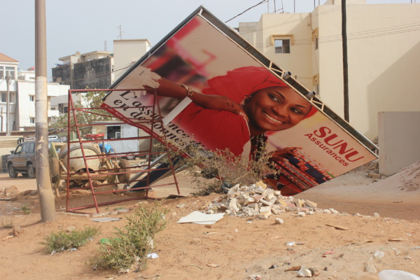 Pour destruction de biens appartenant à autrui: L'association des régies professionnelles d'affichage du Sénégal en guerre contre Barthélémy Dias