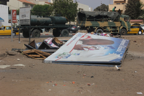 Pour destruction de biens appartenant à autrui: L'association des régies professionnelles d'affichage du Sénégal en guerre contre Barthélémy Dias