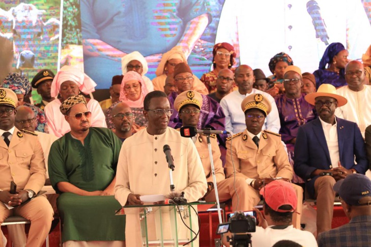 Photos/ Élevage: Amadou Ba, Premier Ministre lors de la réception des 1300 génisses gestantes à haut potentiel de laitier