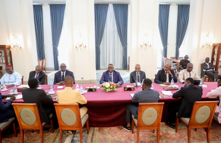 Photos/ Saint Louis: La coordination des étudiants reçu, ce mardi Photos/ Saint Louis: La coordination des étudiants reçu, ce mardi