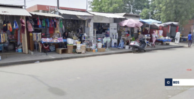 Journée Ville morte: Ambiance habituelle au Marché central de Diourbel