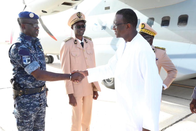 Saint-Louis: Amadou Bâ, Premier ministre, au chevet des rescapés du chavirement de la pirogue de clandestins