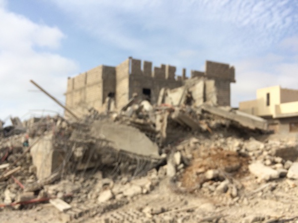 Les premières images de la démolition des maisons construites à 200 m de l’aéroport LSS ( Vidéo)