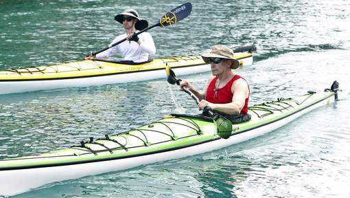 Un aveugle tente La Havane - Floride en kayak