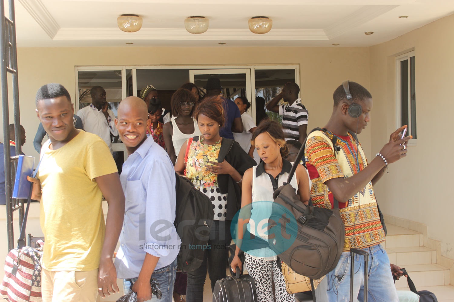 L'arrivée des Fan's de Vivi en Gambie pour le 14ème anniversaire  du Jolof Band