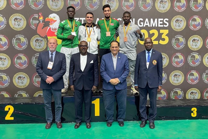 Karaté/ Jeux africains: Makhtar Diop médaille d’argent et Mohamed Falilou Diop médaille de bronze