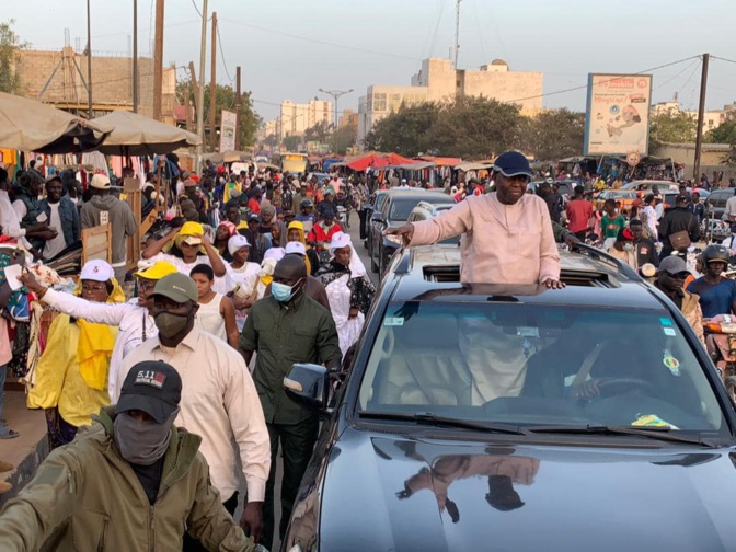 Premier jour de campagne: La caravane de Mamadou Lamine Diallo du Mouvement Tekki a ratissé large hier, dans la banlieue