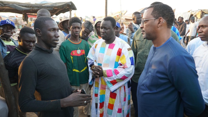 Photos / En campagne électorale à Cayar: El Hadji Mamadou Diao invite à une démarche participative et inclusive