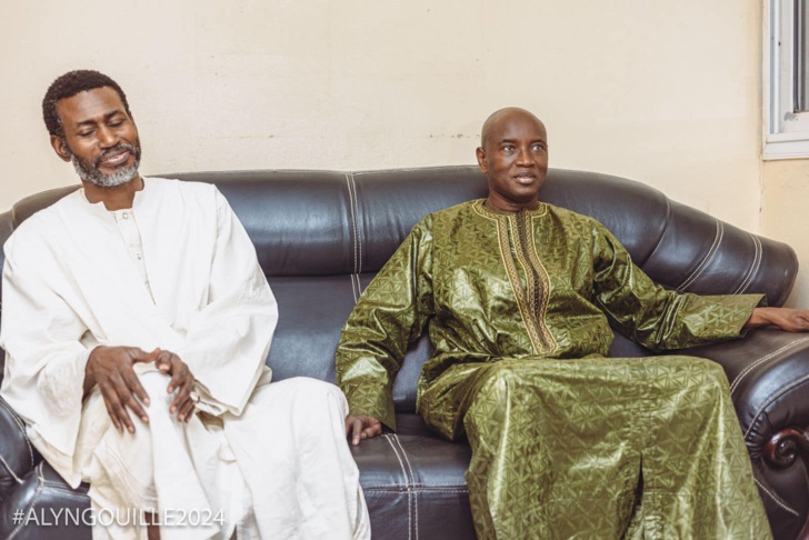 Présidentielle 2024: Visite de Courtoisie du candidat Aly Ngouille Ndiaye à Darou Serigne Touré