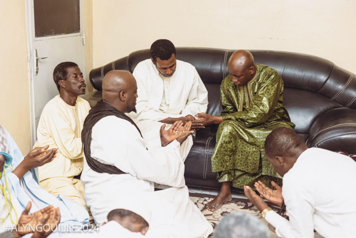 Présidentielle 2024: Visite de Courtoisie du candidat Aly Ngouille Ndiaye à Darou Serigne Touré