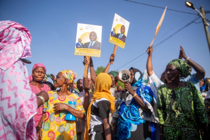 En partance pour Tambacounda: L'arrivée de la Caravane de la Coalition DéthiéFALL2024 à Koungheul