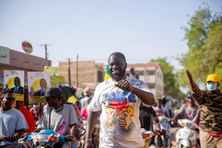 En partance pour Tambacounda: L'arrivée de la Caravane de la Coalition DéthiéFALL2024 à Koungheul