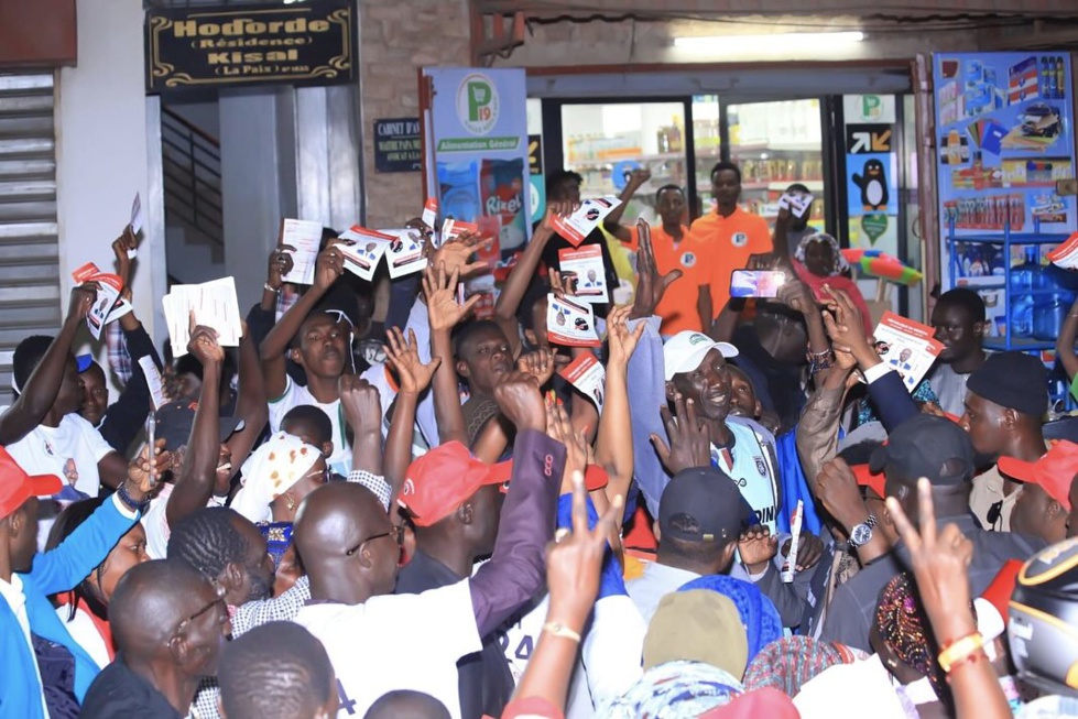Campagne: Le message émouvant de Boubacar Camara aux habitants de Yeumbeul, Malika, Keur Massar, Rufisque, Pout et Thiès