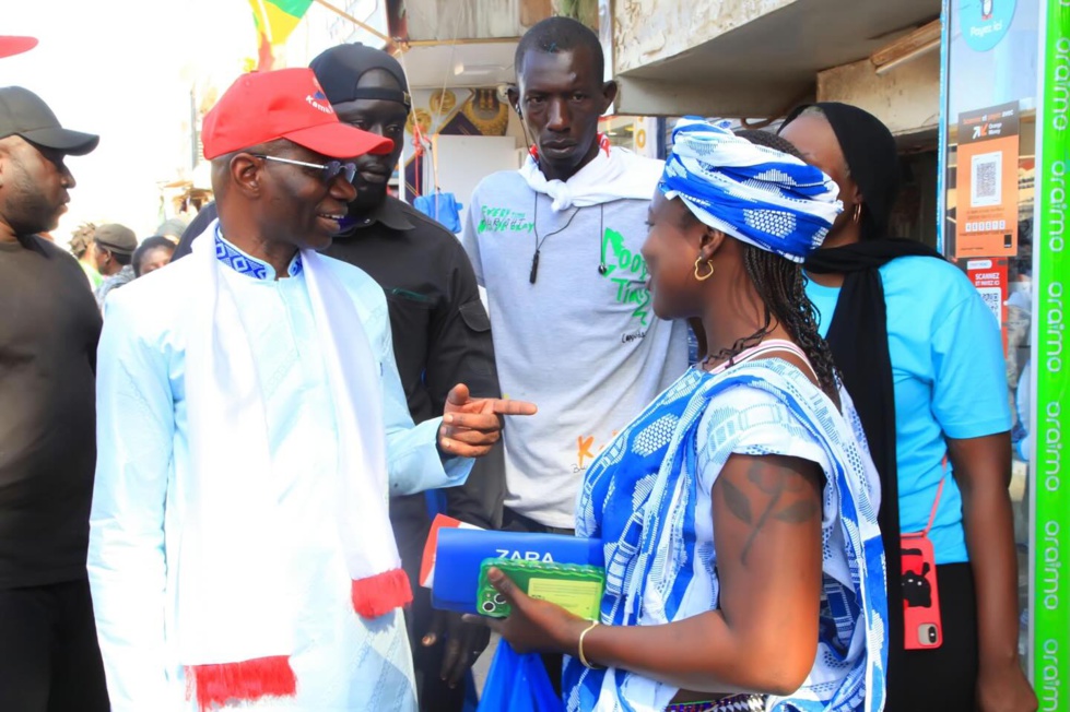 Campagne: Le message émouvant de Boubacar Camara aux habitants de Yeumbeul, Malika, Keur Massar, Rufisque, Pout et Thiès